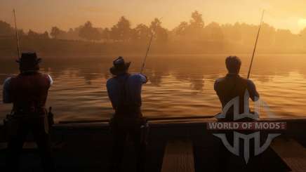 Как рыбачить из лагеря в Red Dead Online