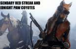 Легендарные койоты Рыжая Спина и Черная Лапа
