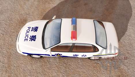 Ibishu Pessima Chinese Police для BeamNG Drive