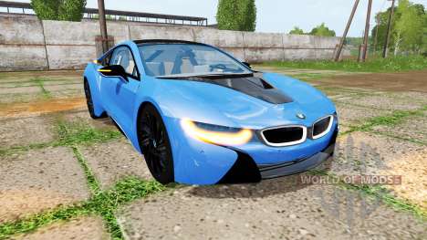 BMW i8 (I12) v1.5 для Farming Simulator 2017