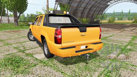 Chevrolet Avalanche (GMT900) для Farming Simulator 2017
