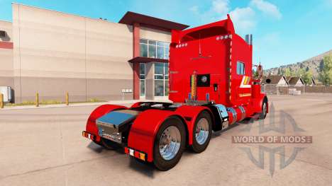 Скин Custom Heavy Haul на тягач Peterbilt 389 для American Truck Simulator