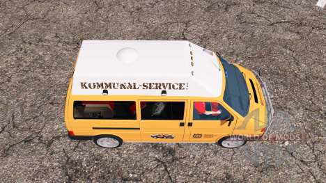 Volkswagen Transporter (T4) service для Farming Simulator 2013