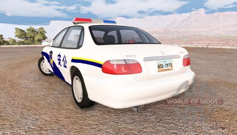 Ibishu Pessima Chinese Police для BeamNG Drive