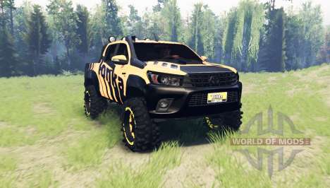 Toyota Hilux Tonka Concept 2017 для Spin Tires