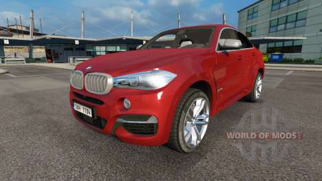 BMW X6 M50d (F16) v3.0 для Euro Truck Simulator 2