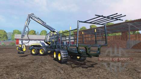 PONSSE Scorpion cutting and loading v1.1 для Farming Simulator 2015