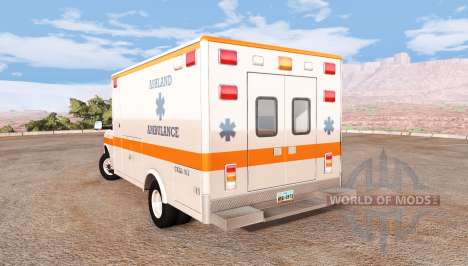 Gavril H-Series ashland city ambulance v2.0 для BeamNG Drive