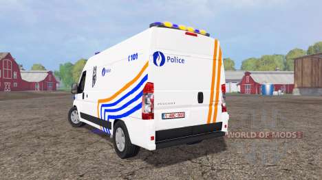 Peugeot Boxer Police для Farming Simulator 2015