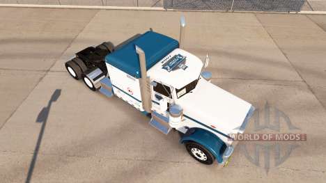 Скин Uncle D Logistics на тягач Peterbilt 389 для American Truck Simulator