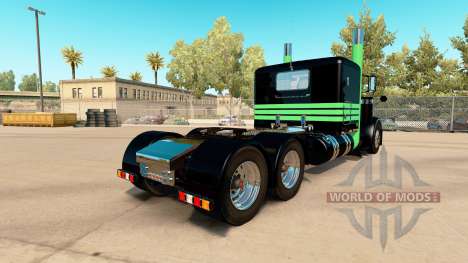 Скин Side Stripes на тягач Peterbilt 389 для American Truck Simulator