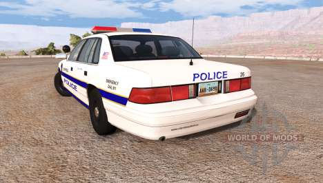 Gavril Grand Marshall mayfield police v2.0 для BeamNG Drive