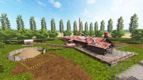 Los Grandes Terrenos для Farming Simulator 2017