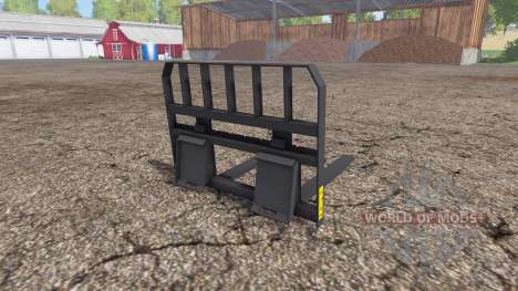 Whites pallet fork для Farming Simulator 2015