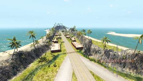 Island of speed v1.4 для BeamNG Drive