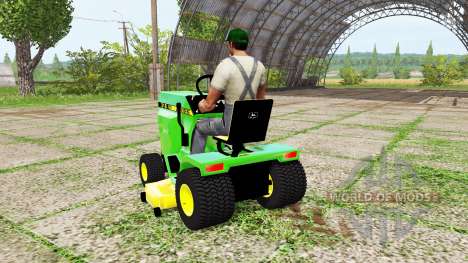 John Deere 318 mower для Farming Simulator 2017