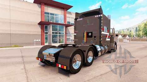 Скин Z1 на тягач Peterbilt 389 для American Truck Simulator