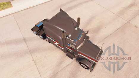 Скин Z1 на тягач Peterbilt 389 для American Truck Simulator