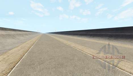 Endless highway v2.0 для BeamNG Drive