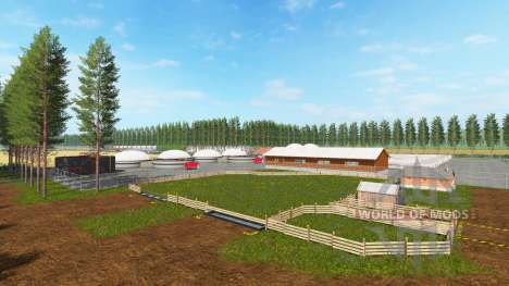 Los Grandes Terrenos для Farming Simulator 2017