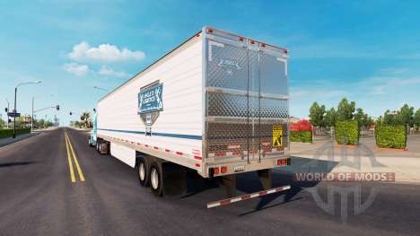 Skin Uncle D Logistics reefer trailer для American Truck Simulator