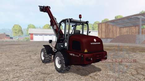 Weidemann 4270 CX 100T v1.1 для Farming Simulator 2015