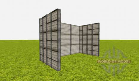 Placeable bale storage v1.1 для Farming Simulator 2015