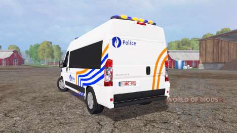 Peugeot Boxer Police vitre для Farming Simulator 2015