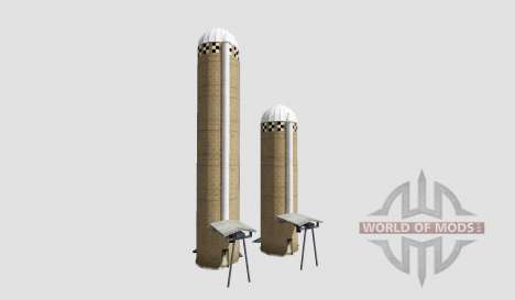 Towers silage для Farming Simulator 2015
