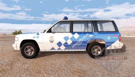 Gavril Roamer spanish police v3.5 для BeamNG Drive