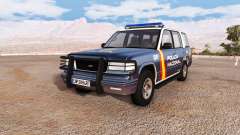 Gavril Roamer spanish police v3.2 для BeamNG Drive