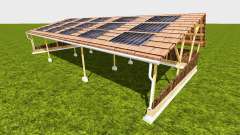 Shelter with solar для Farming Simulator 2015