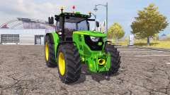 John Deere 6150R v2.0 для Farming Simulator 2013