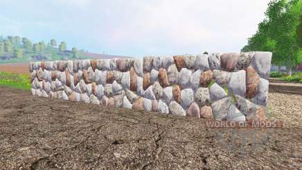 Stone wall v2.0 для Farming Simulator 2015