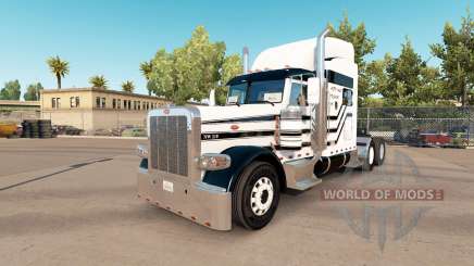 Скин Three stripes на тягач Peterbilt 389 для American Truck Simulator