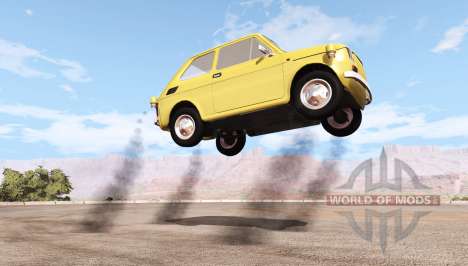 Fiat 126p flying v0.1 для BeamNG Drive