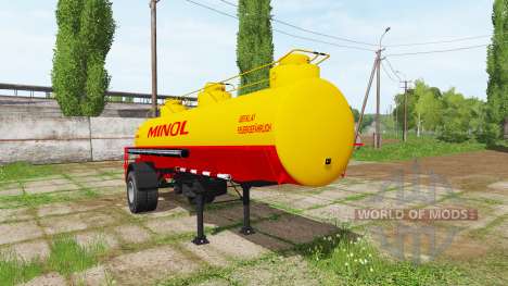 Fuel tank semitrailer для Farming Simulator 2017