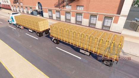 Double trailer для American Truck Simulator