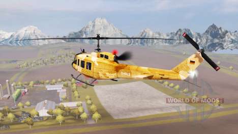 Bell UH-1D agrar v2.0 для Farming Simulator 2013