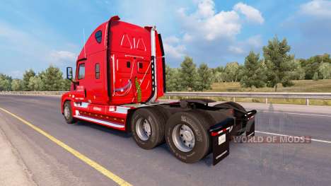 Скин States Logistics на Freightliner Cascadia для American Truck Simulator
