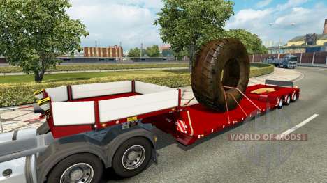 Doll Vario with big wheel v1.1 для Euro Truck Simulator 2