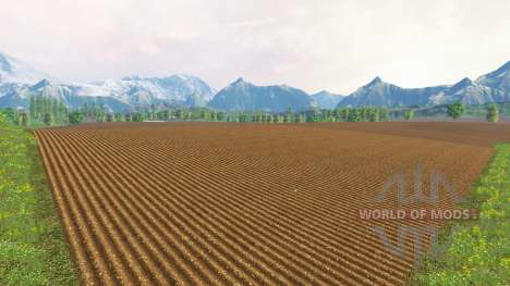 Nine field для Farming Simulator 2015