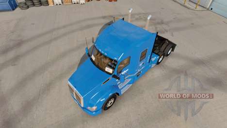 Скин Melton на тягач Kenworth T680 для American Truck Simulator