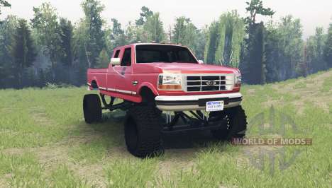 Ford F-350 1995 для Spin Tires