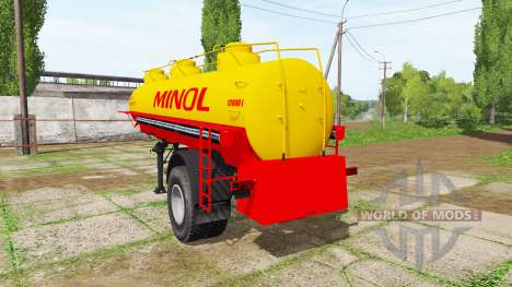 Fuel tank semitrailer для Farming Simulator 2017