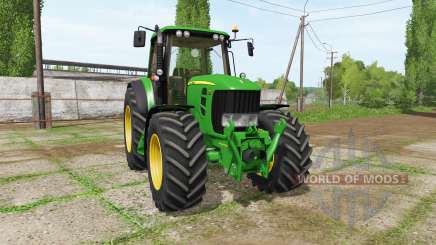 John Deere 7430 v2.1 для Farming Simulator 2017