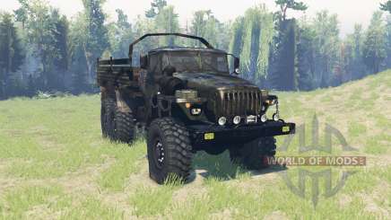 Урал 4320 армейский v3.4 для Spin Tires