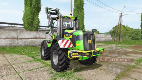 JCB 435S camo edition v1.2 для Farming Simulator 2017
