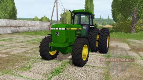 John Deere 4560 v1.2 для Farming Simulator 2017
