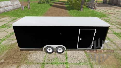 Enclosed trailer для Farming Simulator 2017
